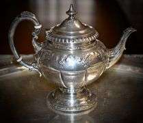 Stunning 5-Piece Sterling Towle Tea Set with Tray