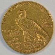 Fresh BU 1925-D US $2.50 Indian Gold Piece. Real nice