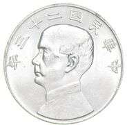 1934 China 1 Yuan Junk Dollar