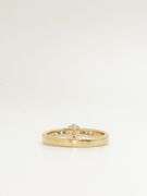 14kt Solid Yellow Gold Diamond Ring