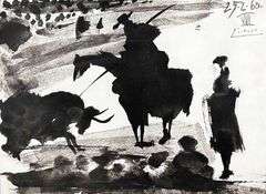Picasso Matted Art Print