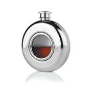Stainless Steel Scope Flask with Glass Window