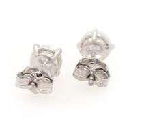 1.00ctw Round Diamond Solitaire Stud Earrings in 14K