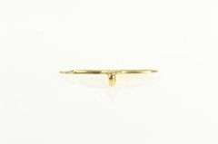 14K Yellow Gold Orca Whale Ocean Endangered Animal Charm/Pendant