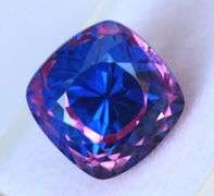 RARE-UNHEATED-UNTREATED-NATURAL-BI-COLOR-13.00 CARAT PITAMBARI SAPPHIRE