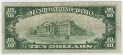 Nice Scarcer 1929 Series $10 National of Cleveland, Ohio (4318)