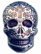 2 oz .999 FINE SILVER SKULL