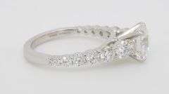 GIA Certified Gabriel & Co. Diamond Engagement Ring