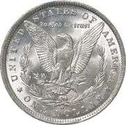 1890-O Morgan Silver Dollar