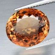 Rich 8.36ct Imperial Topaz from Brazil