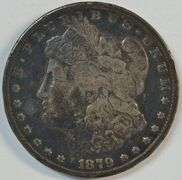 Rare key date 1879-CC Morgan Silver Dollar