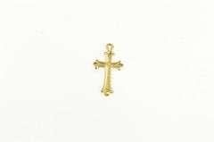 14K Yellow Gold Christian Faith Vintage Jesus Christ Charm/Pendant