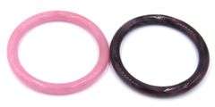 Set of Purple and Pink Stone Bangles