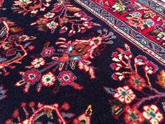 Authentic  Persian Sarouk Rug 4'.3"X6'.9"