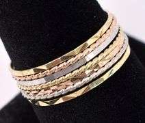 Interesting 14K Multi-Tone Gold Ring