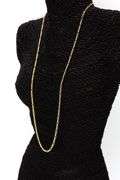 22k Yellow Gold Plated Sterling Silver Diamond-Cut Figaro Link Chain 2.9mm Solid 925 Italy Necklace 28"