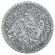 1853 Seated Liberty Quarter - Date Arrows & Rays