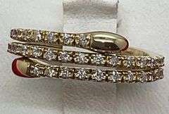 BRAND NEW LADIES DIAMOND FLEXIBLE RING