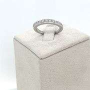 PLATINUM RING WITH DIAMONDS
