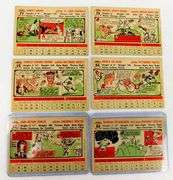 6 Topps 1956 Baseball Cards