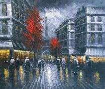 VERY SPECIAL BEAUTIFUL PAINTING ON CANVAS