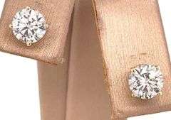 1.21 CARAT DIAMOND STUDS CRAFTED IN 14K YELLOW GOLD
