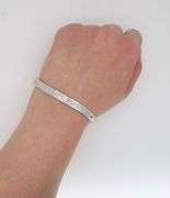 Invisible Set Diamond Bangle Bracelet