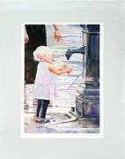 P . Leibowitz Signed Matted Print.