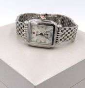 Michele Deco Mother of Pearl Diamond Dial Watch