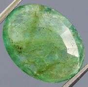 Flat cut! 4.41ct unheated Zambian Emerald