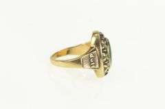 10K Yellow Gold duff Ornate Floral Motif Class Style Vintage Ring