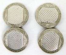 Antique 14K Gold Cuff Links