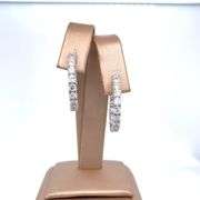 2.25 CARAT DIAMOND! 14K YELLOW GOLD HOOPS
