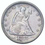 1875-S Seated Liberty Twenty Cent-Piece