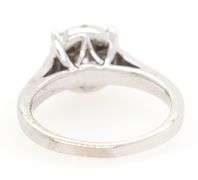 1.15ctw Round Diamond Cluster Frame Ring in 14K