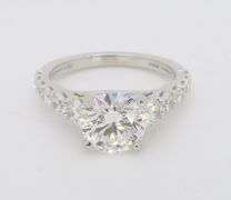 GIA Certified Gabriel & Co. Diamond Engagement Ring