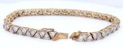 925 Sterling Silver Cubic Zirconia Tennis Bracelet