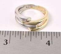 Alluring Two-Tone 14K Gold Ring