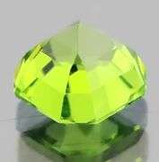High end 2.96ct apple green untreated Peridot