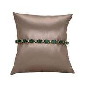 VINTAGE BRACELET WITH EMERALDS AND DIAMONDS