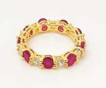 3.0 CARAT RUBY BAND RING
