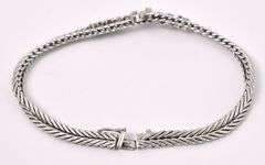 Brilliant Ruby and Diamond Bracelet In 14K White Gold