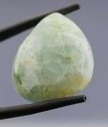 Masterpiece 42.5ct pear shaped Aquamarine cabochon