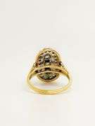Gorgeous 14kt Solid Yellow Gold & Diamond Ring!