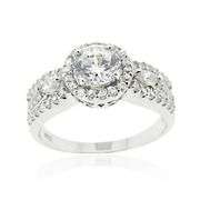 CZ Engagement Ring
