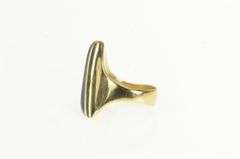 14K Yellow Gold Lee Marraccini Designer Sugilite Geometric Ring