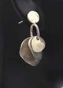 Vintage Sterling Silver Silpada Triple Layered Earrings