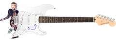 Miley Cyrus Autographed Signed 1/1 Custom Graphics Photo Guitar