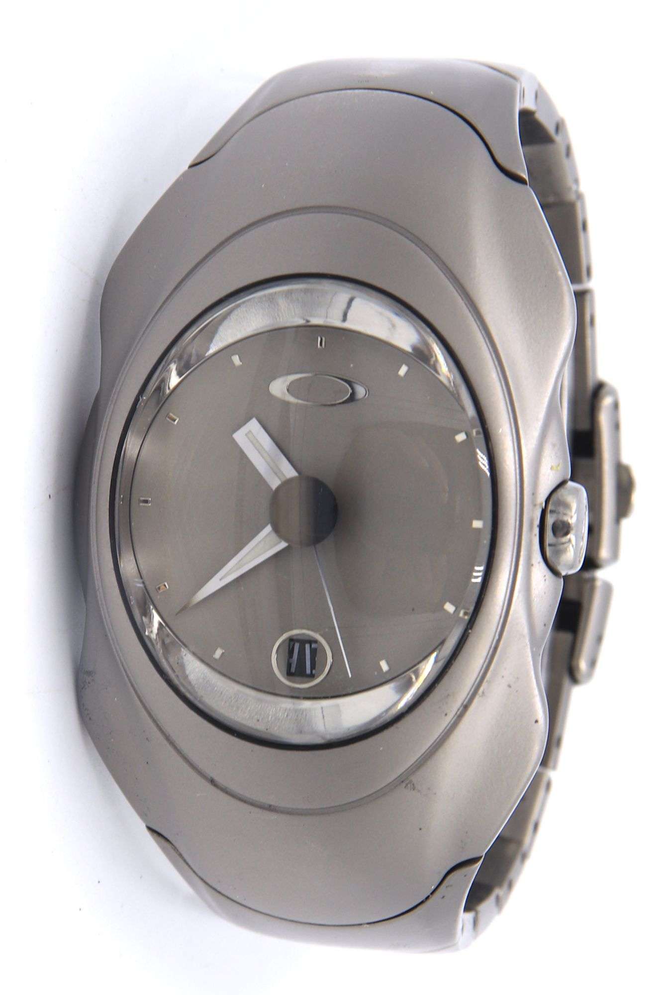 Oakley Time Bomb X Metal Titanium Automatic Watch - US Auction Online