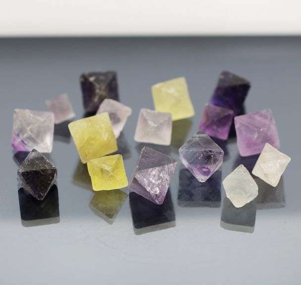Fantastic 255ct Fluorite set